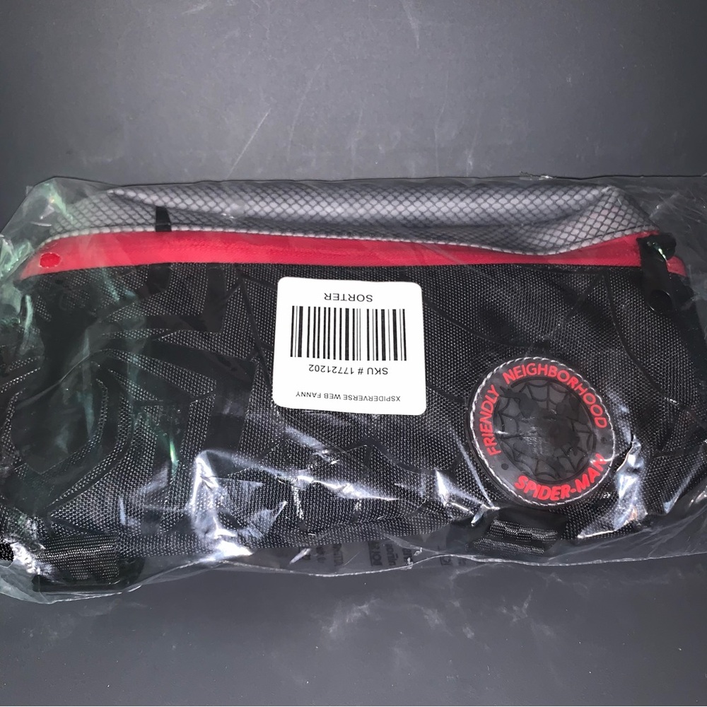 Marvel Spider-Man Webs Fanny Pack Belt Bag Hip Bag - BoxLunch Exclusive